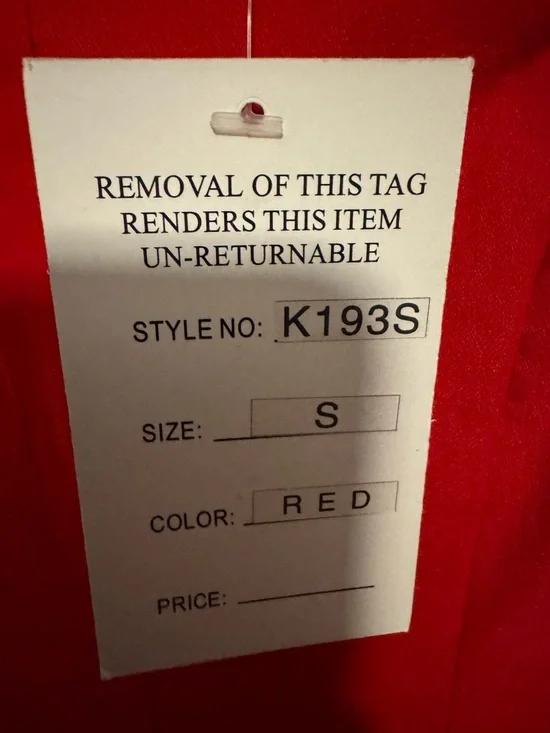 Unique Vintage Red Short Sleeve Grace Swing Dress 1950s style - Picture 4 of 6